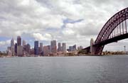 Sydney a Harbour bridge. Austrlie.