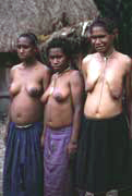 Domorodci z kmene Dani. Papua,  Indonsie.