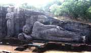Zbytky starho msta Polonnaruwa z doby vldy Indick dynastie Chola z 11.-12. stolet. Sr Lanka.