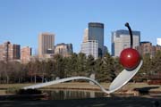 Sculpture Garden, Minneapolis, Minnesota. Spojen stty americk.