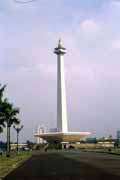Monument v Jakart. Jva, Indonsie.