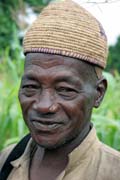 Mu z etnika Somba (nkdy t nazvan lid Betamarib). Oblast Boukoumb. Benin.