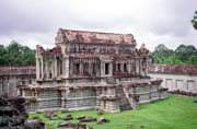 Knihovna ve vlastnm chrmu Angkor Wat. Oblast chrm Angkor Wat. Kamboda.