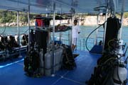 Potpn na ostrovech Similan, West Coast Divers liveaboard. Thajsko.