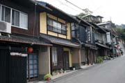 Ulice Chawan-zaka (Teapot Lane) vede k nejznmjch chrmm v Kjtu. Japonsko.