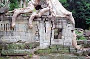 Chrm Preah Khan. Oblast Angkor Watu. Kamboda.