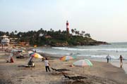 Pl - Lighthouse beach, Kovalam. Indie.