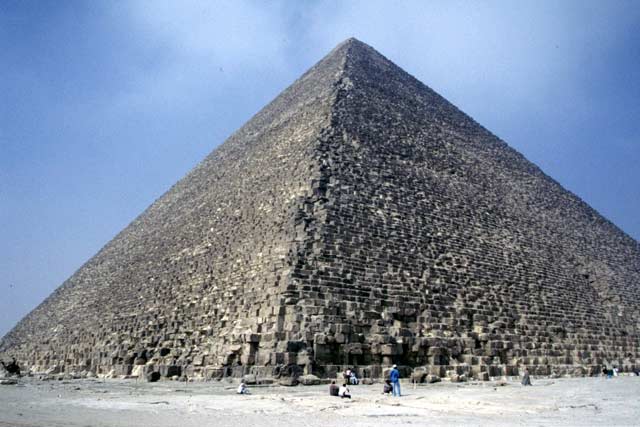 Cheopsova pyramida. Egypt.